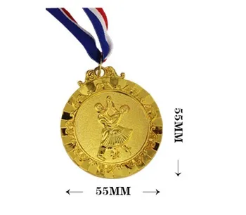Новая спортивная металлическая медаль, золотая медаль, национальная стандартная танцевальная медаль, ежегодное собрание предприятия