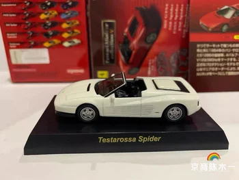 KYOSHO 1/64 Ferrari Testarossa Spider convertible, собранная модель тележки из сплава литья под давлением