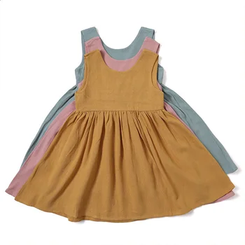 Платье Принцессы Для маленьких девочек, Летнее платье с открытой спиной для Маленьких девочек на День Рождения от 1 до 5 лет, платье-пачка для Маленьких девочек, Одежда для Маленьких девочек, Vestido