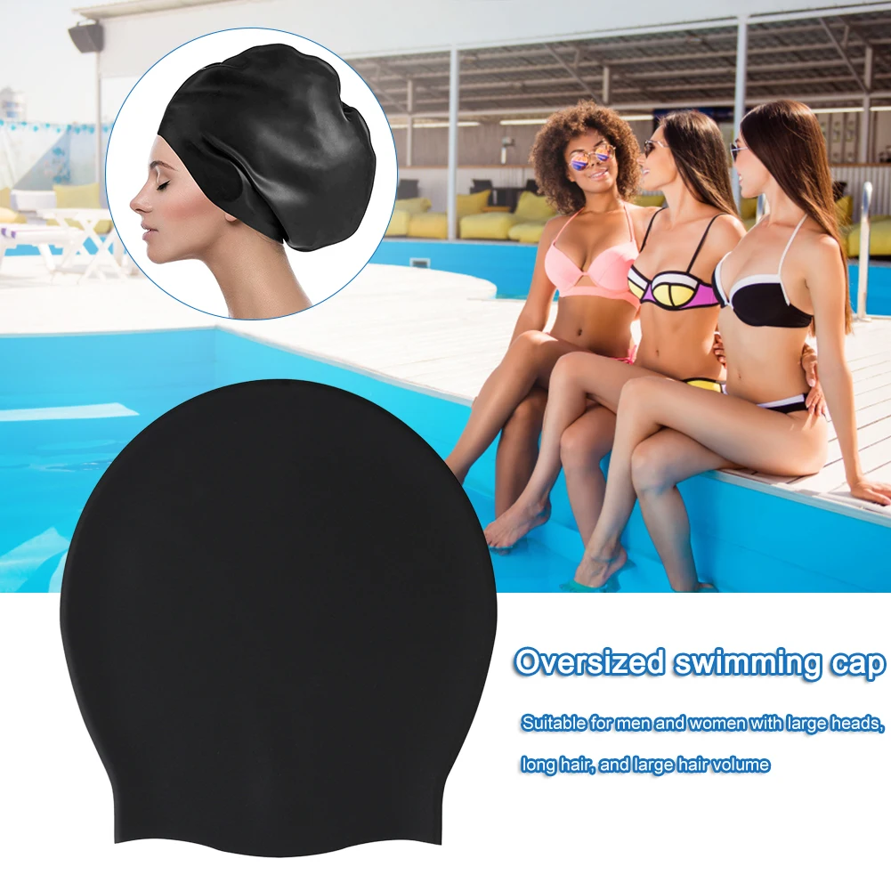 Силиконовые шапочки для купания, защита ушей, капюшон для дайвинга, устойчивый к разрывам, водонепроницаемый, Для взрослых, для мужчин, Для женщин, Аксессуары для плавания 0