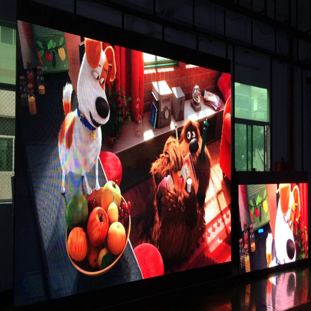 Встроенный Светодиодный Дисплей P2 Led Advertising Video Wall Panel Pantalla Publicidad Крытый Гигантский Светодиодный Экран 5