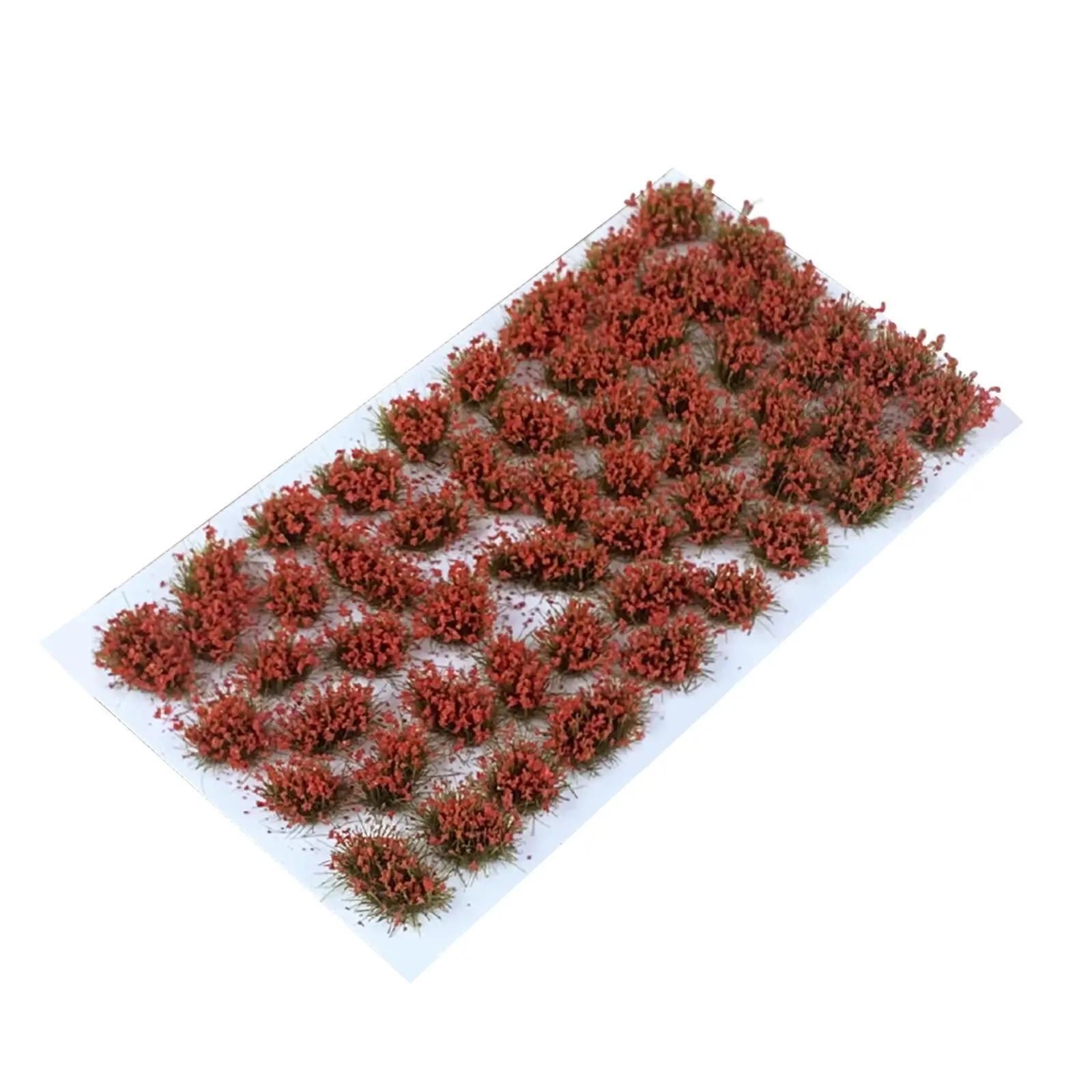 Искусственная миниатюрная цветочная гроздь, пучки травы, модель групп цветочной растительности для декораций железной дороги, декорации модели декораций 2