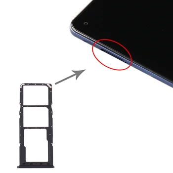 Для Samsung Galaxy A21s Замена лотка для двух SIM-карт + лотка для карт Micro SD
