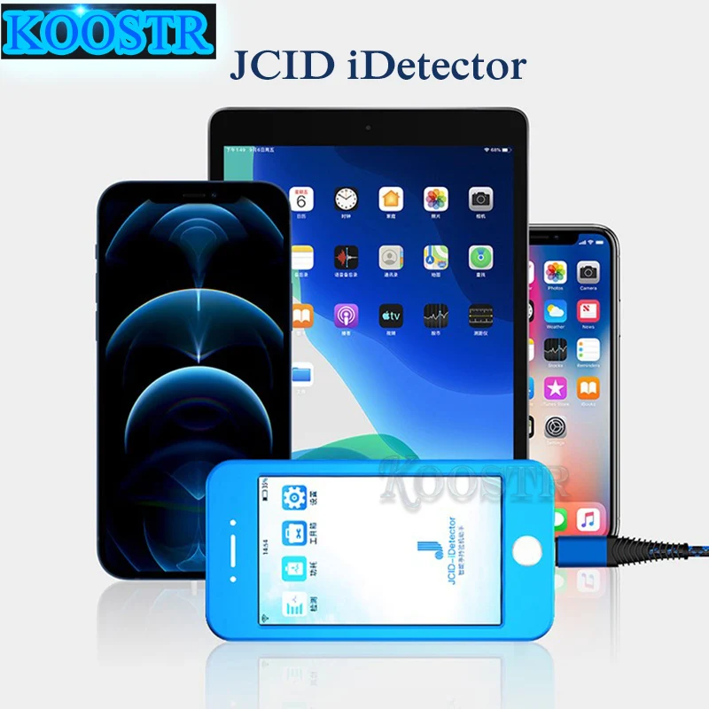 JCID iDetector Интеллектуальный Ручной Инструмент JC iDetector Phone Detector Fault Tester Полностью поддерживает все Устройства iOS Серии для iPhone 0