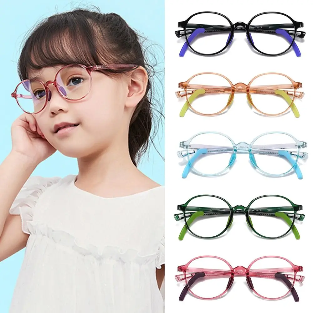 Детские очки с защитой от синего света, очки для защиты глаз от компьютера для мальчиков и девочек, ультралегкая оправа 0