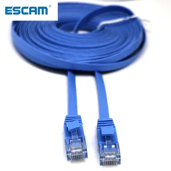 1 М/2 М/3 М/5 М/10 М/15 М/20 М RJ45 CAT6 Ethernet Сетевой кабель LAN Плоский UTP Патч-Маршрутизатор Интересная партия Ультратонкий и плоский Профиль
