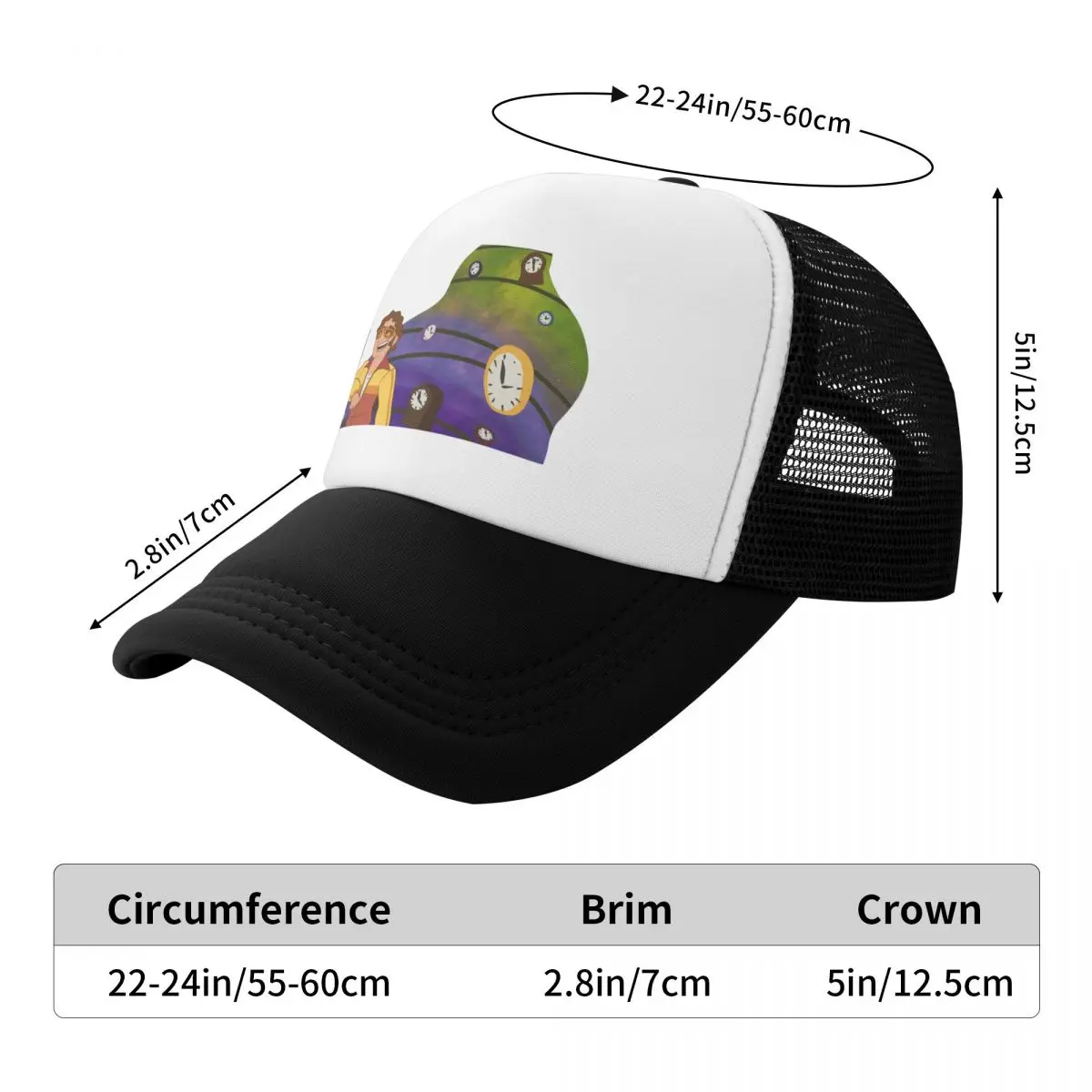 Бейсболка для путешествий во времени, роскошная шляпа, кепки с капюшоном, бейсболка для гольфа, женская мужская кепка 5