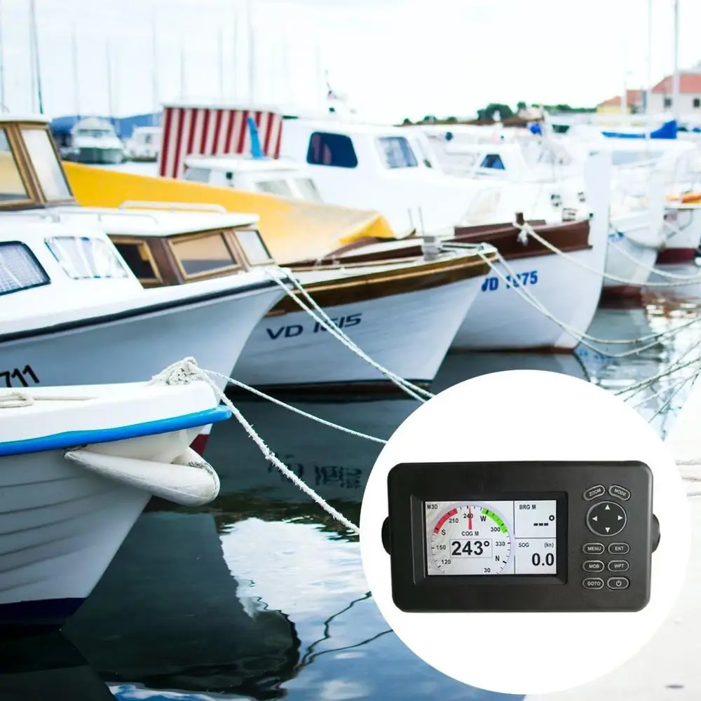 Новый 4,3-дюймовый ЖК-дисплей Matsutec HP-528 Marine GPS SBAS Navigator Locator С функцией отображения Ais Ship Boat Морская Электроника 2