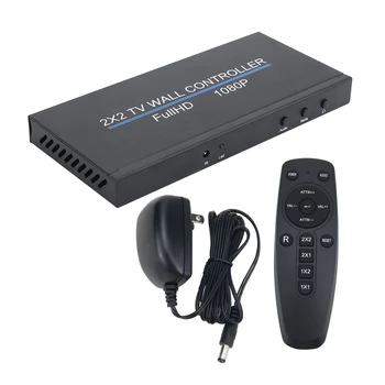 Контроллер видеостены NK-BT14 2x2 TV 1080P Поддерживает 1-канальный HDMI-совместимый вход и 4-канальный HD-выход