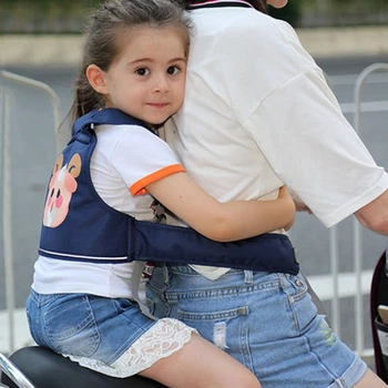 T8WF Ремень Безопасности детского Мотоцикла Регулируемый Страховочный Ремень Безопасности Защита спины Для малышей Детские Вещи