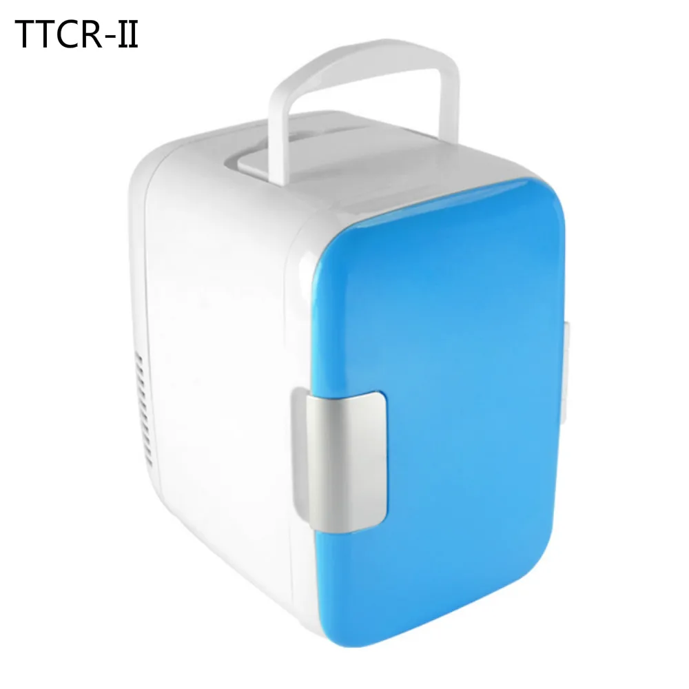 TTCR-II 4L 12 В 220 В Мини-автомобильный холодильник, охладитель, грелка, Многофункциональный дорожный холодильник, Портативный электрический холодильник-холодильник с морозильной камерой 0