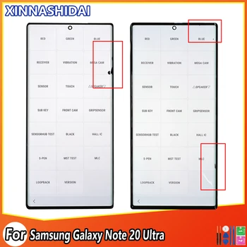 Для Samsung Galaxy Note20 Ultra N985F SM-N985F/DS N986B 5G цифровой преобразователь сенсорного экрана Note 20 Ultra ЖК-дисплей с дефектным экраном