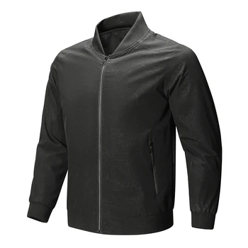 2023 Новые мужские Весенне-осенние модные спортивные куртки на открытом воздухе, мужские ветрозащитные дышащие бейсбольные куртки для кемпинга
