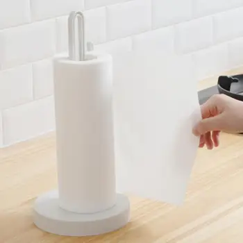 Подставка для рулонной бумаги Прочный держатель для бумаги Долговечный Компактный Отличный кухонный стеллаж для хранения бумаги