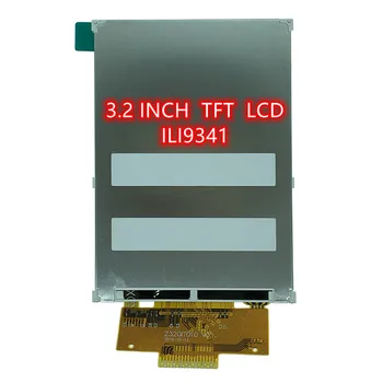 драйвер IC 4 IO 240X320 дисплей 3,2 дюймов SPI TFT LCD цветной экран ILI9341 сенсорная панель 18PIN Сварка 0,8 мм Сверхширокий