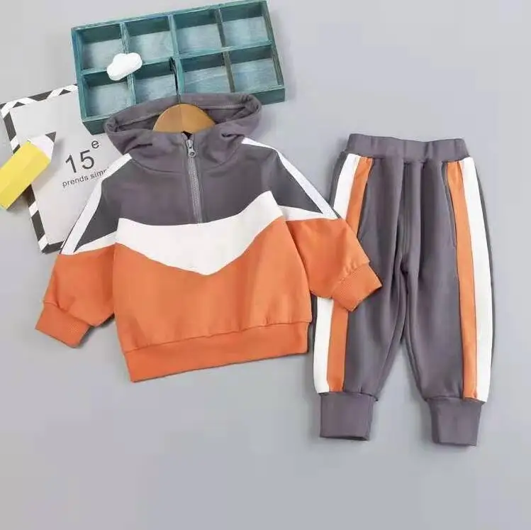 Новое поступление, весенняя одежда для маленьких мальчиков, повседневный спортивный костюм для маленьких девочек, осенний костюм, подарок для мальчика, комплект детской одежды для мальчиков 0
