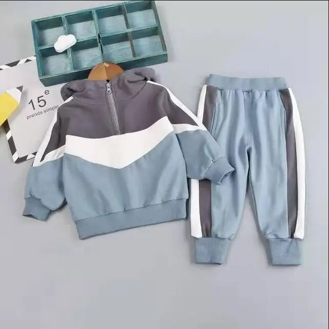Новое поступление, весенняя одежда для маленьких мальчиков, повседневный спортивный костюм для маленьких девочек, осенний костюм, подарок для мальчика, комплект детской одежды для мальчиков 1