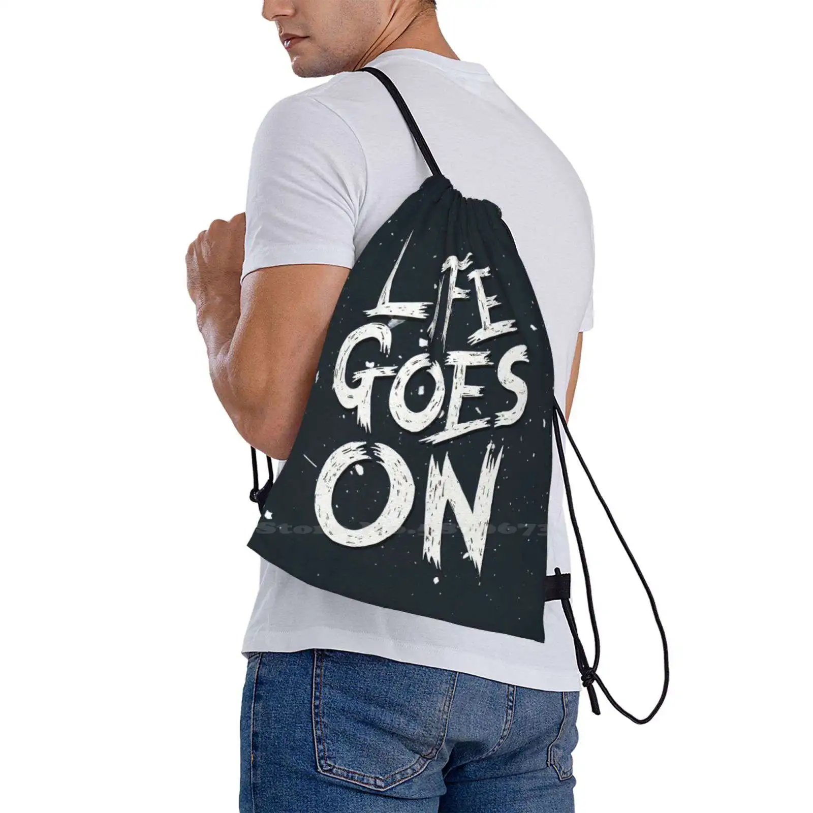 Life продолжает распродажу рюкзаков, модных сумок, типографики, надписей от руки, цитат Life 5