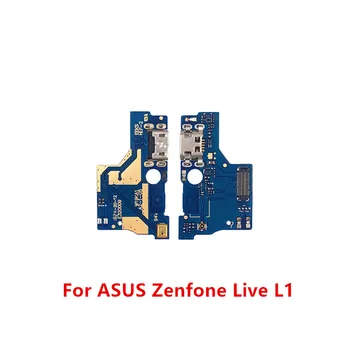 Плата для зарядки USB-порта зарядного устройства Разъем для зарядки Micro Dock с гибким кабелем микрофона для ASUS Zenfone Live L1 ZA550KL X00RD