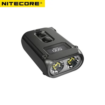 NITECORE TINI2 OLED Smart с двухъядерной подсветкой клавиш 500 люмен, технология APC Sleep, длительный режим ожидания, зарядка по USB Type-C