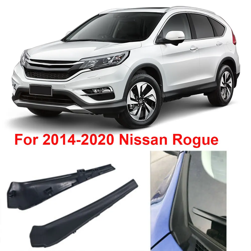 Для Nissan X-Trail Rogue 2014-2018 2шт. Автомобильный передний стеклоочиститель Боковая Накладка Передний Рычаг стеклоочистителя Капот Легкий 0