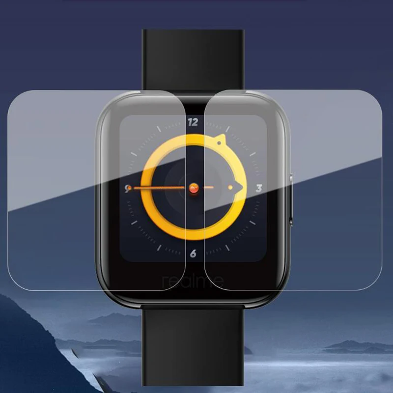 5 шт. Мягкая прозрачная защитная пленка из ТПУ для realme Watch Sport Smartwatch LCD Полноэкранная защитная крышка, Аксессуары для защиты 1