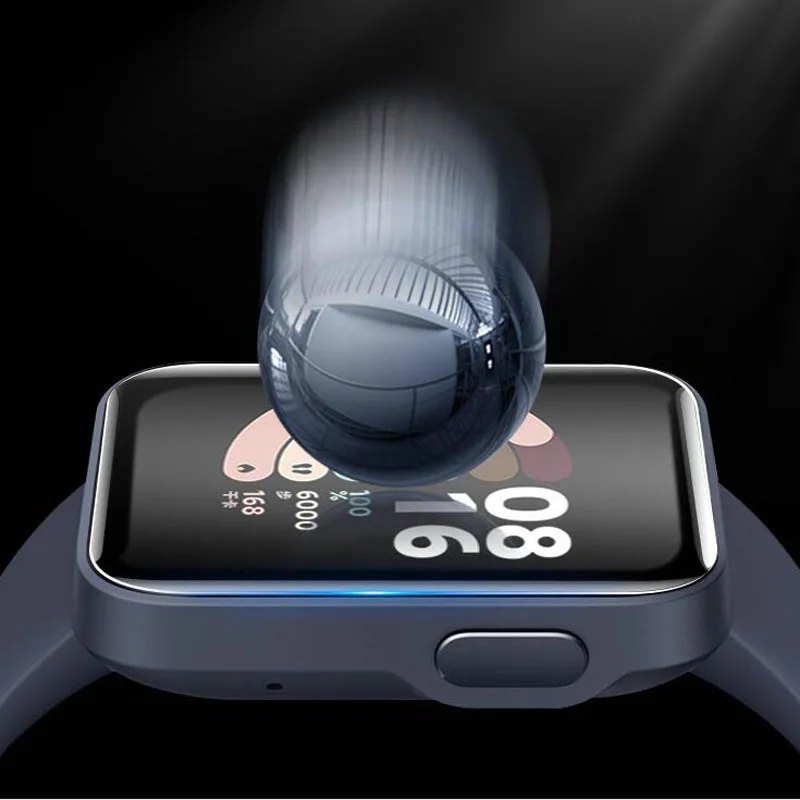 5 шт. Мягкая прозрачная защитная пленка из ТПУ для realme Watch Sport Smartwatch LCD Полноэкранная защитная крышка, Аксессуары для защиты 4