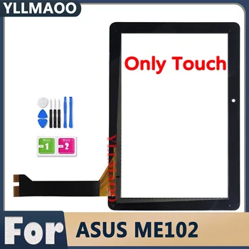 Высококачественный сенсорный экран для Asus MeMo Pad 10 ME102 ME102A V4.0 V3.0 V2.0 V1.0 Переднее стекло с сенсорным экраном Бесплатная доставка