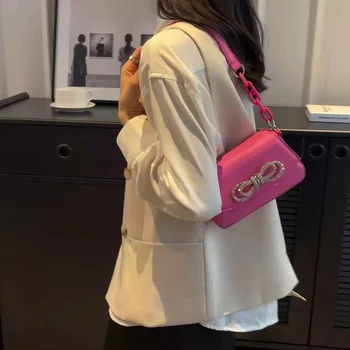 Усовершенствованная женская сумка 2023, новая популярная сумка-мессенджер на цепочке, сумка через плечо, женская сумка