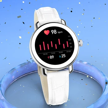 2023 Новые Модные Женские Смарт-часы Ультратонкие 1,09-Дюймовые HD Цветные Сенсорные Часы С Менструальным циклом, Напоминающие ЭКГ + PPG Smartwatch Для женщин