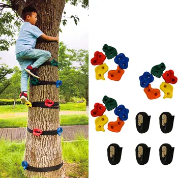 Детский набор для упражнений по лазанию по деревьям на открытом воздухе, тренажеры для силы и физической подготовки, обучающие игрушки для детского сада