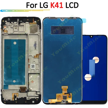 Для LG k41 ЖК-дисплей сенсорный экран Дигитайзер в сборе Сменный аксессуар для LG K41 LCD