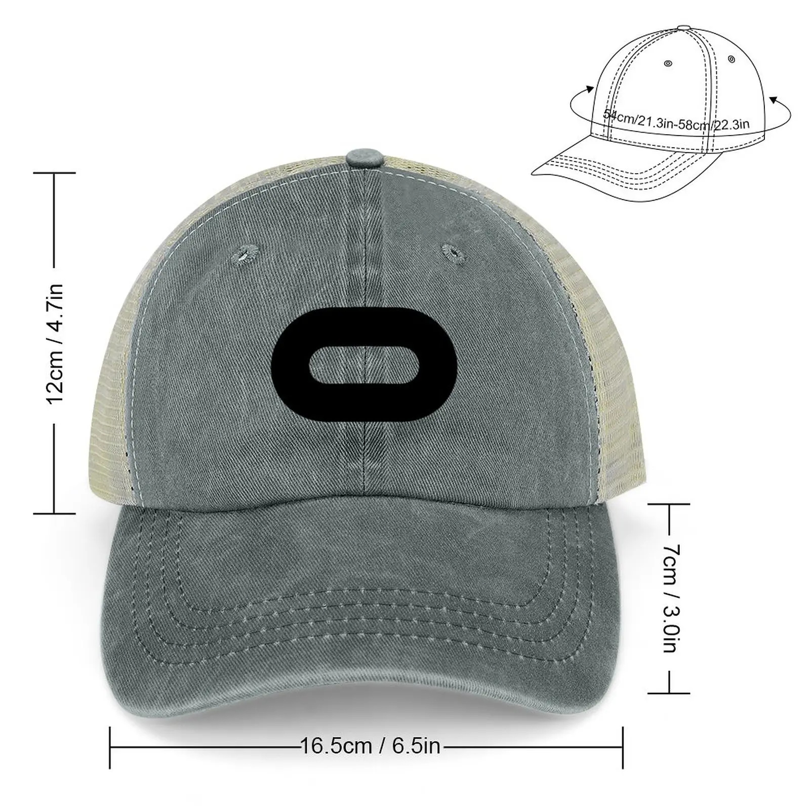 Ковбойская шляпа Oculus, Дропшиппинг, пользовательские шляпы, Шляпа для гольфа, Мужская шляпа с тепловым козырьком, мужская Женская 1