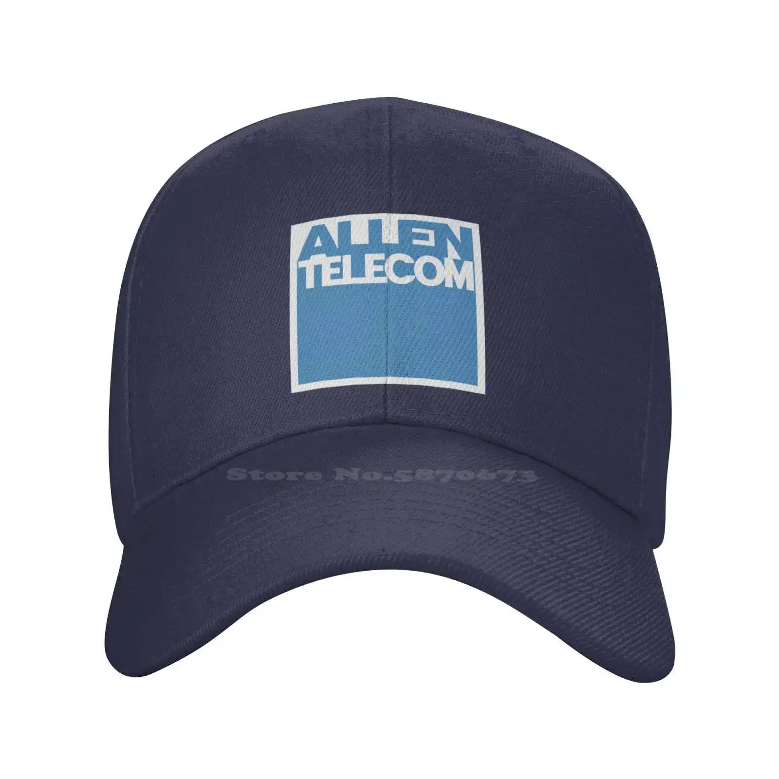 Аллен качественный логотип Телеком моды джинсовая шапка вязаная шляпа бейсболка 2