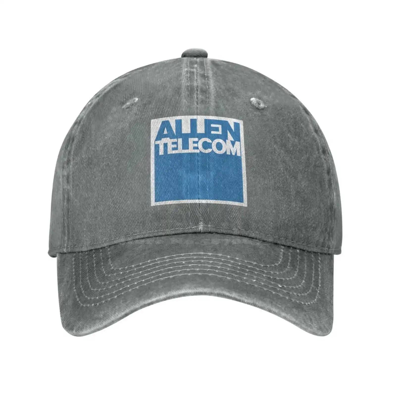 Аллен качественный логотип Телеком моды джинсовая шапка вязаная шляпа бейсболка 4