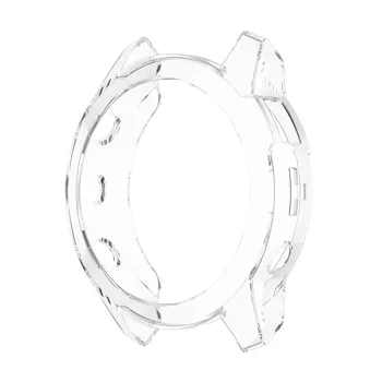 Чехол из Защитной пленки для Garmin- Fenix 7x /fenix 7x Solar Smart Watch Case, , Полый чехол из Тпу с половиной упаковки, Аксессуары Для Часов