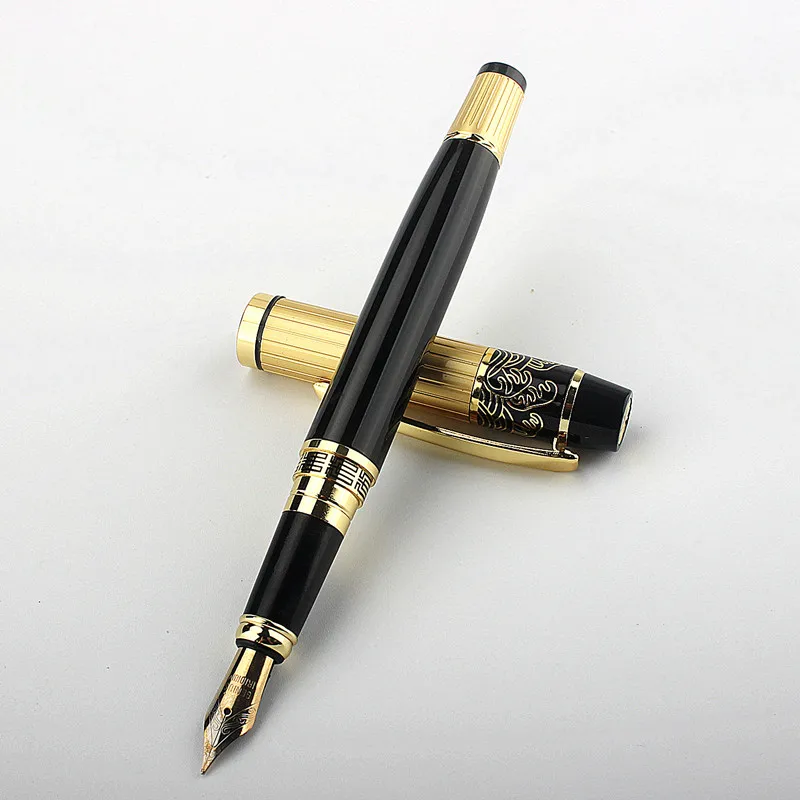 Высококачественная классическая авторучка 901, высококачественная деловая ручка, металлическая винтажная авторучка для подписи, школьные принадлежности 2