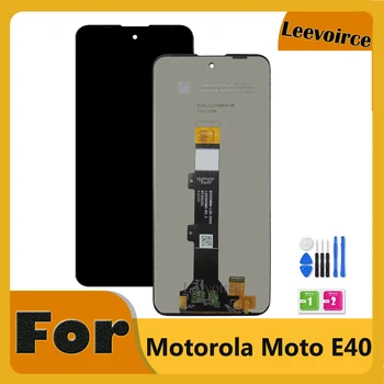 Оригинальный Дисплей Для Motorola Moto E40 LCD XT2159-3 XT2159-4 Замена Сенсорной панели Дигитайзера Экрана Дисплея Для Moto E40 LCD