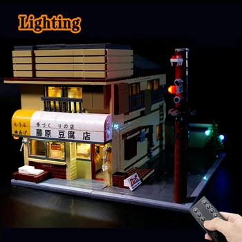 Комплект светодиодного освещения для c61031 Initial D Fujiwara takukai tofu shop building block bricks (только светильник без модели)