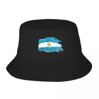 Мужские и женские шляпы-ведерки Флаг Аргентины Летняя пляжная шляпная одежда Легкая кепка для рыбалки на открытом воздухе Ispoti Идея подарка на день рождения