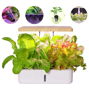 1 комплект домашней интеллектуальной гидропонной системы для выращивания овощей Садовое оборудование для беспочвенного выращивания своими РУКАМИ Ящик для посадки цветов