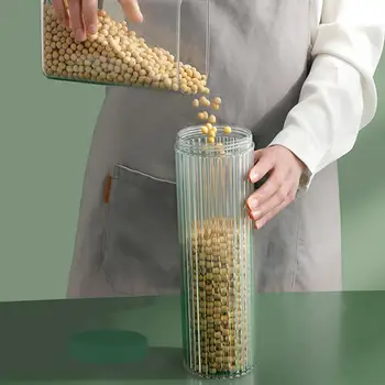 Коробка для хранения зерна, Прозрачный контейнер для хранения лапши, Легкая Многофункциональная практичная банка для зерна, Коробка для хранения продуктов