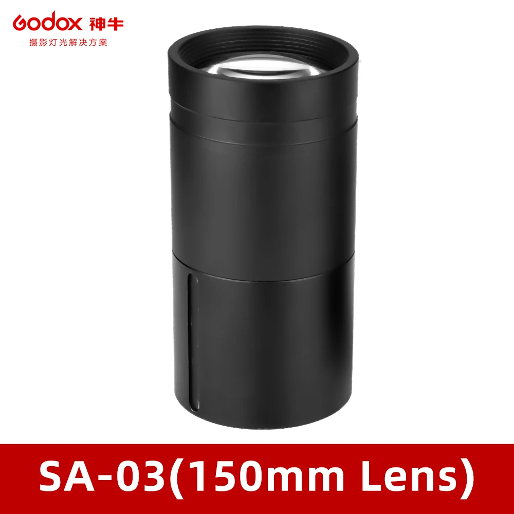 Проекционный объектив Godox S30 для фотосъемки с заполняющим светом (SA-P, SA-01, SA-02, SA-03, SA-04, SA-06, SA-08, SA-30, SA-11C) 1