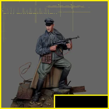 Разобранная подставка для современного солдата 1/35 Смоляная фигурка миниатюрные модельные наборы Неокрашенных