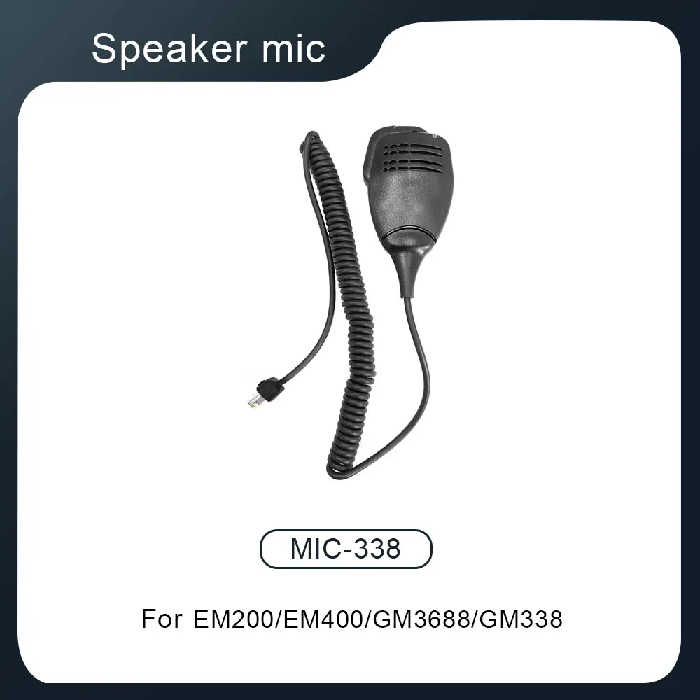 MIC-338/PMMN4007A RJ-45 8-контактный разъем GM3188 GM338 GM360 GM3688 GM300 PMMN4007A динамик мобильного радио для автомобиля микрофон 0
