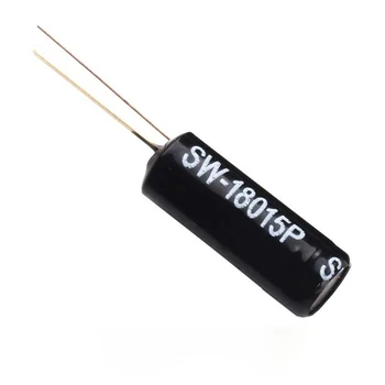 20ШТ SW-18020P Электронный переключатель датчика вибрации Черный горячий