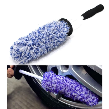 Щетка для чистки колес и обода, средство для мытья шин для автомобиля, мотоцикла