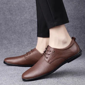 Новые высококачественные оксфордские модельные туфли ручной работы, мужские костюмные туфли из натуральной кожи, мужская деловая обувь, свадебная официальная итальянская обувь