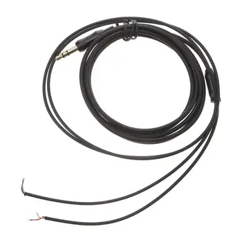 Ремонт кабеля, наушников, Замена провода, аксессуаров для наушников, Линейный аудиоразъем, 3,5 мм, обновление штекерного разъема, Оголенный динамик, медь