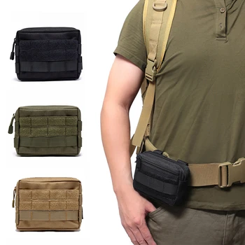 Военная сумка Edc, тактический ремень, поясная сумка, спортивная Водонепроницаемая сумка для телефона Molle, карман для велоспорта, Тактическая Мягкая сумка